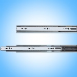 45MM Three Fold Soft Close Ball Bearing Slide